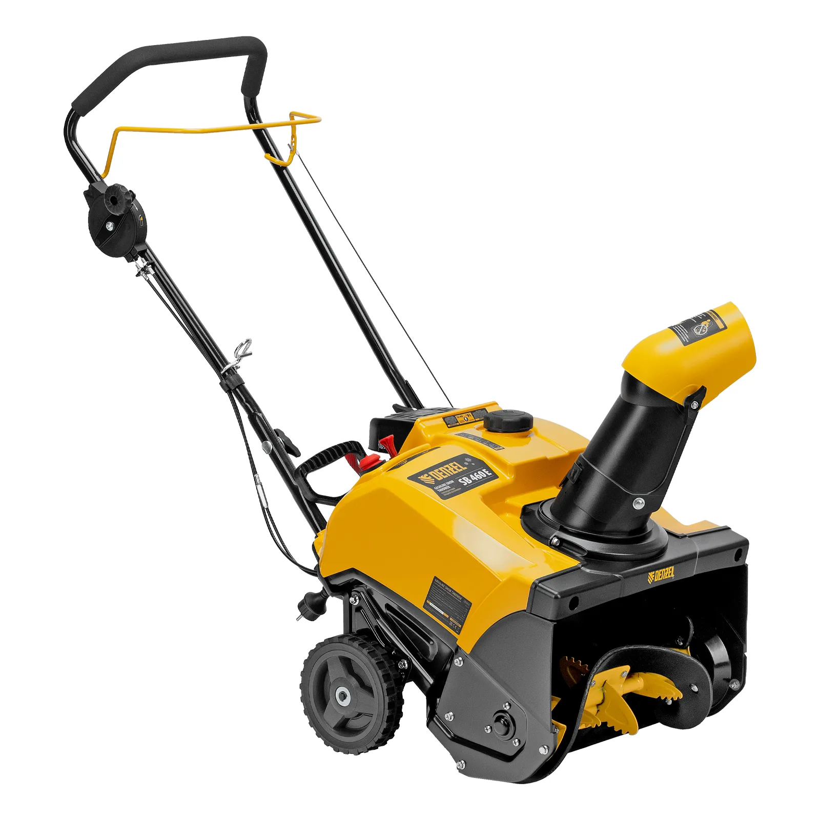 картинка Бензиновая снегоуборочная машина SB 460 E, 99cc, эл.старт, шнек SnowCrusher Denzel от магазина Одежда+