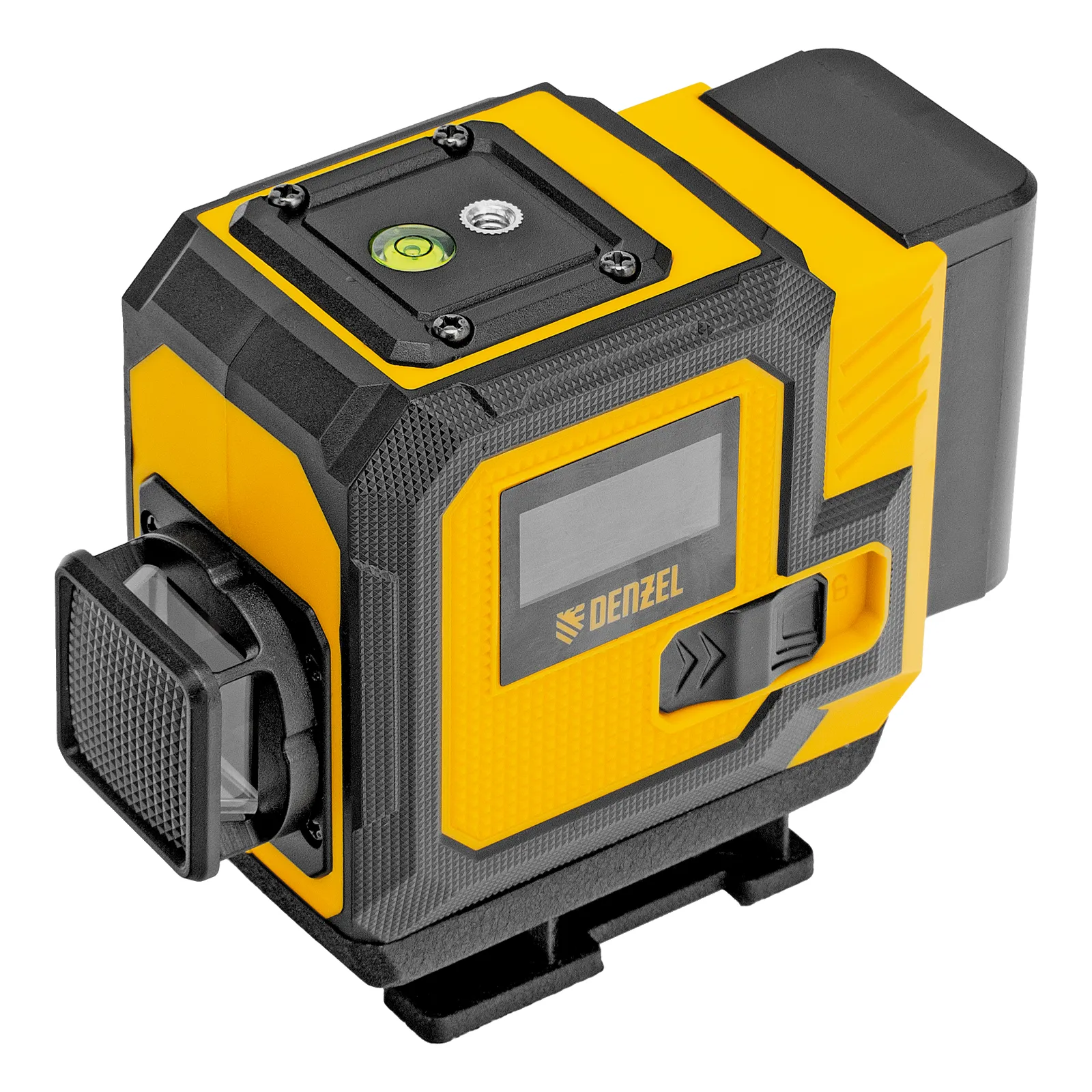 картинка Лазерный уровень мультипризменный DLV-360-3T, 30 м, зеленый луч, Li-Ion 2,4 Aч, штатив // Denzel от магазина Одежда+